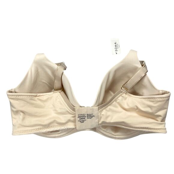 Soma Women’s Embraceable Perfect Coverage Bra Size 40 DD -Pale Sand - $49 - Picture 5 of 16